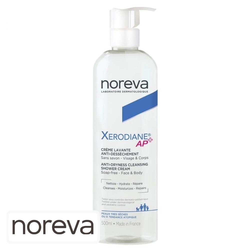 noreva – xerodiane ap+ creme lavante anti dessechement – 500ml