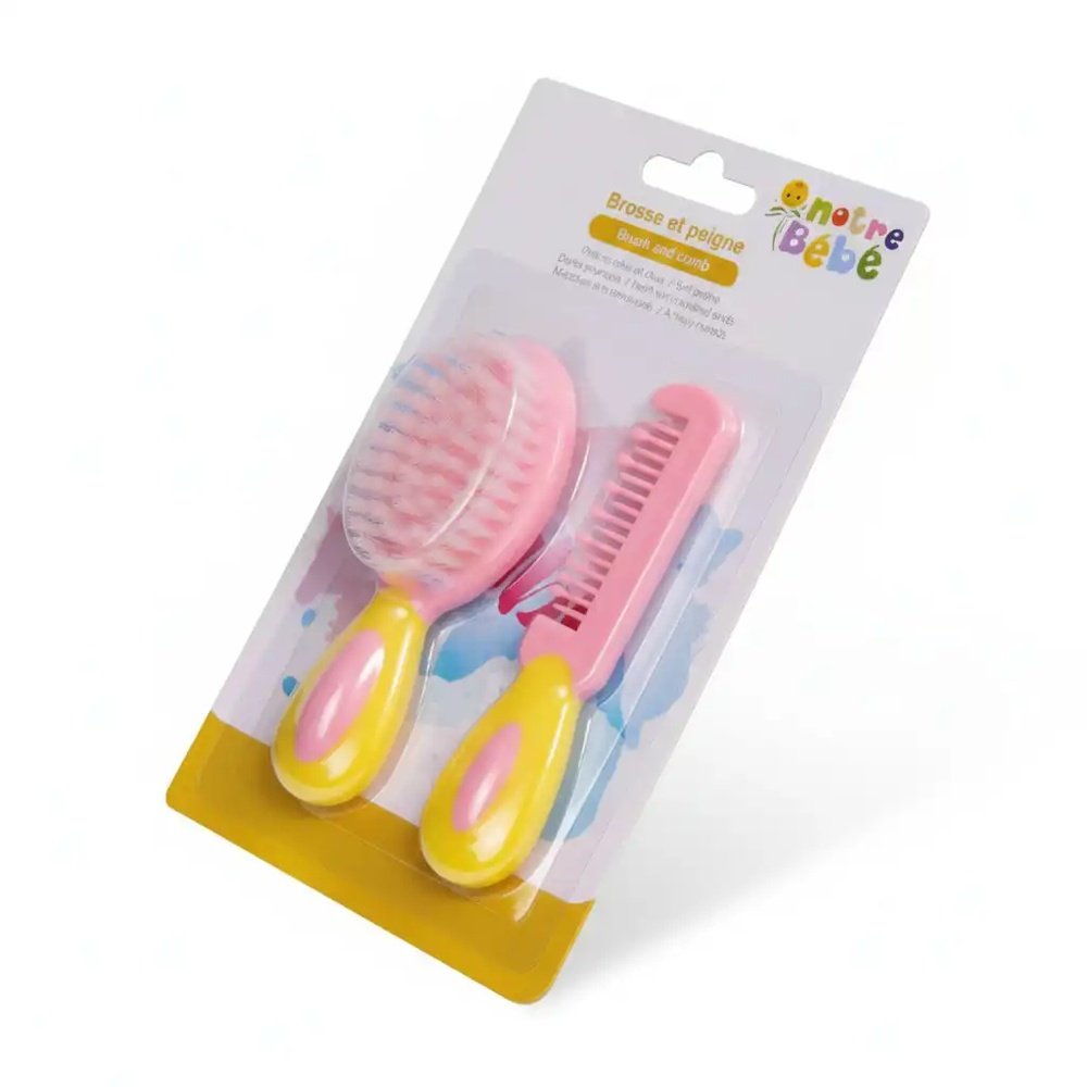 notre bebe – brosse et peigne