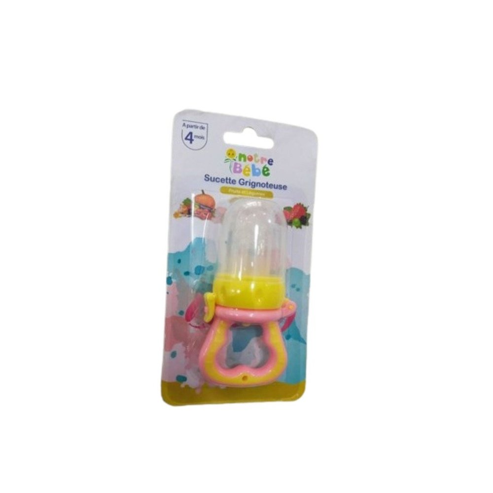 notre bebe – sucette grignoteuse fruits et legumes +4m
