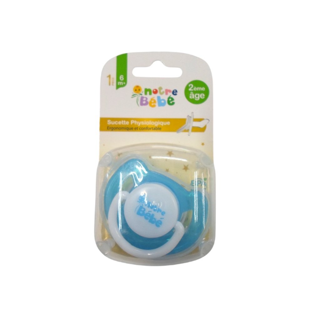 notre bebe – sucette physiologique 2eme age +6mois