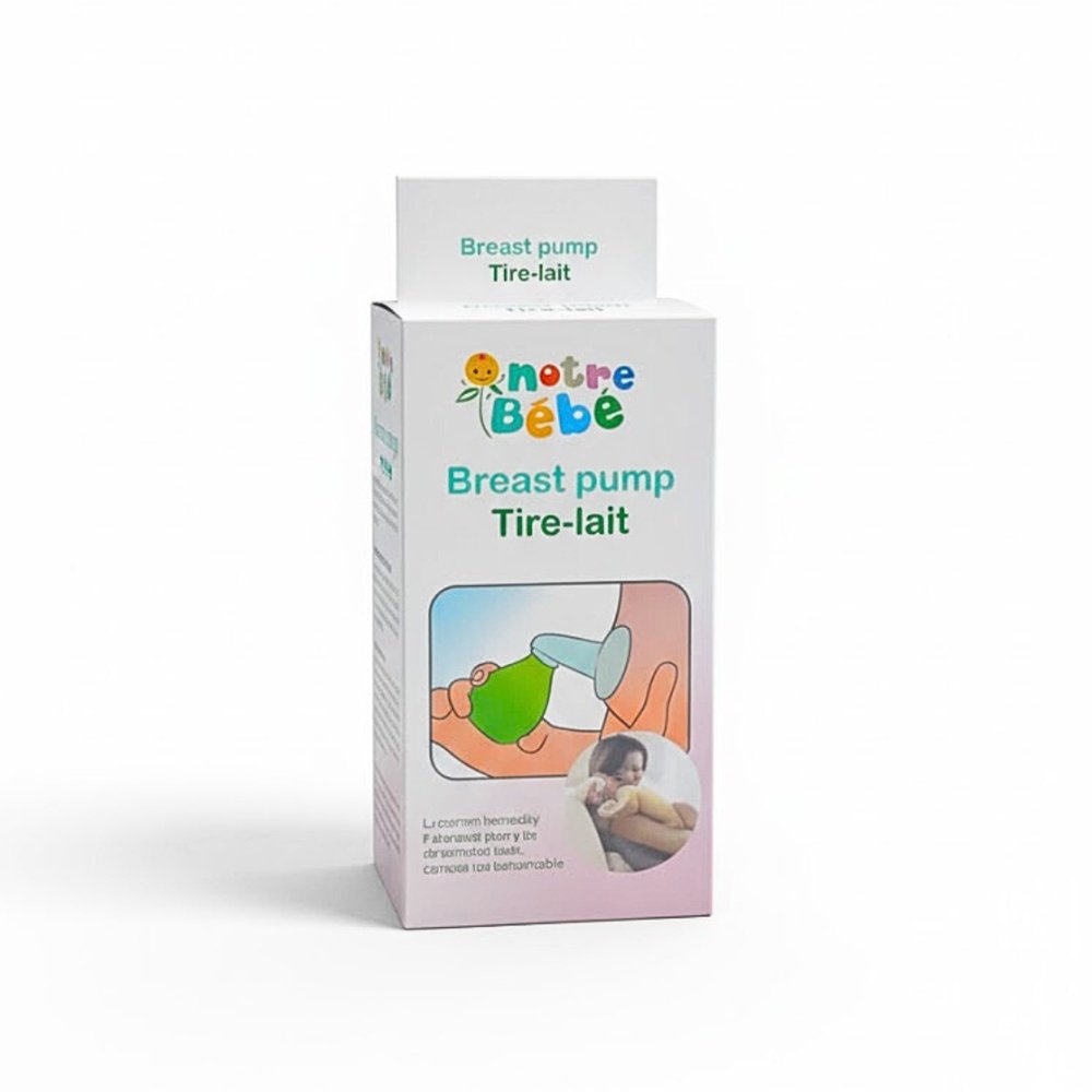 notre bebe – tire lait collecteur en silicone