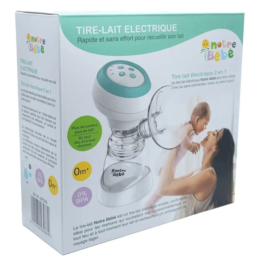 notre bebe – tire lait electrique 0mois+ – 1u