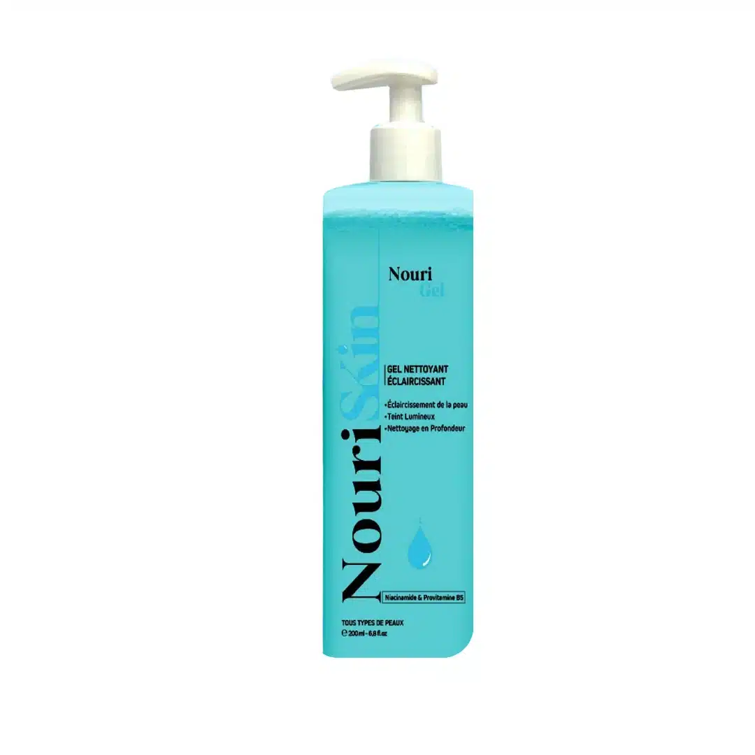 nouriskin – nouri gel nettoyant eclaircissant – 200ml