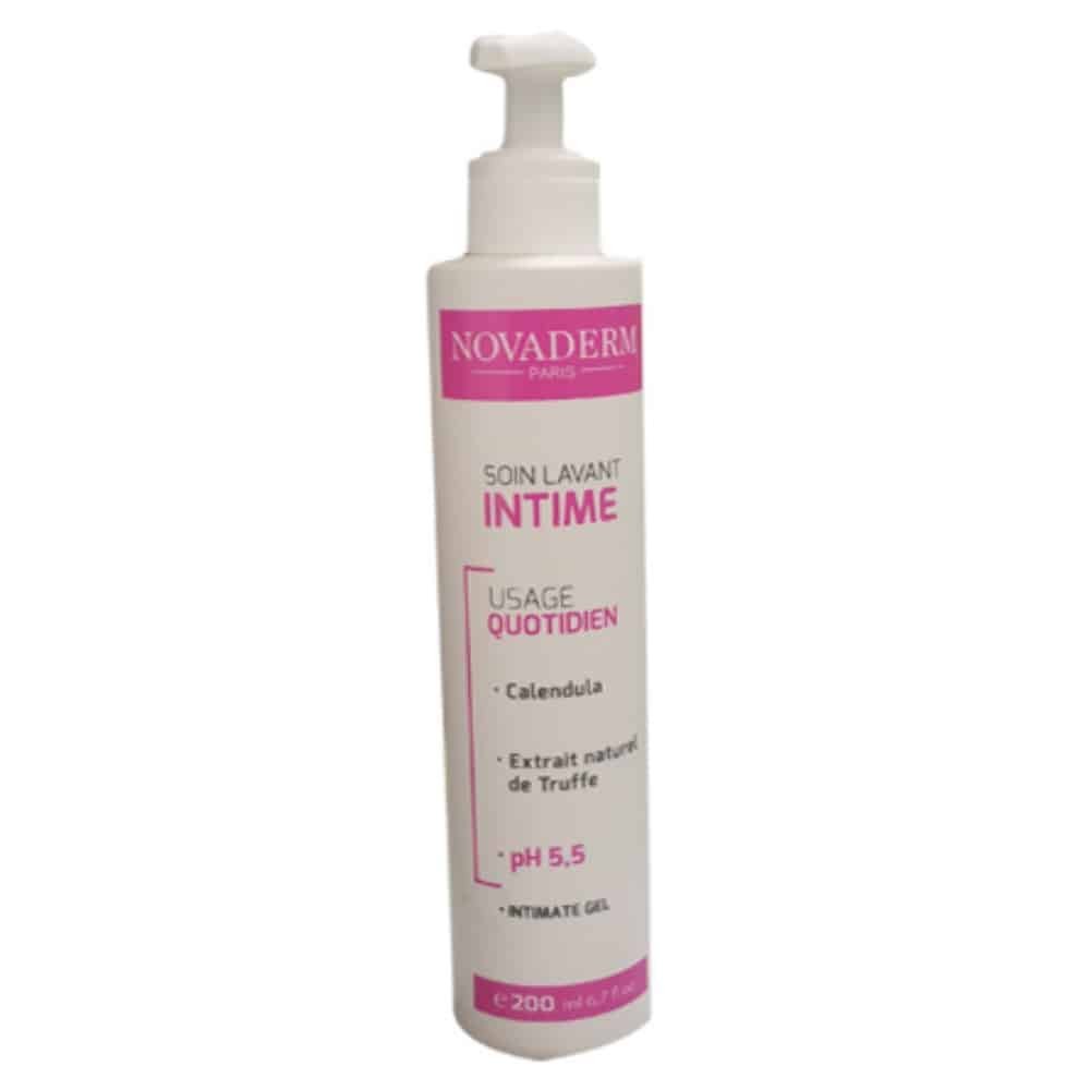 novaderm – soin lavant intime usage quotidien ph 5.5 – 200ml
