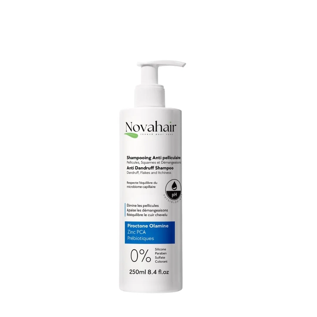 novahair – shampooing anti pelliculaire – 250ml