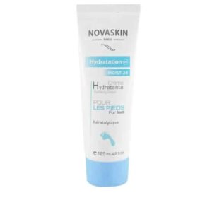 novaskin – creme hydratante pieds 24h – 125ml