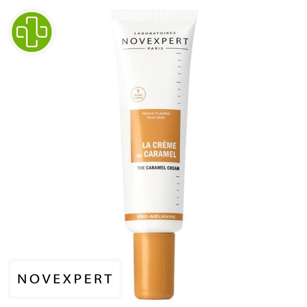 novexpert – (me) pro melanine la creme au caramel eclat teinte claire n°1 – 30ml