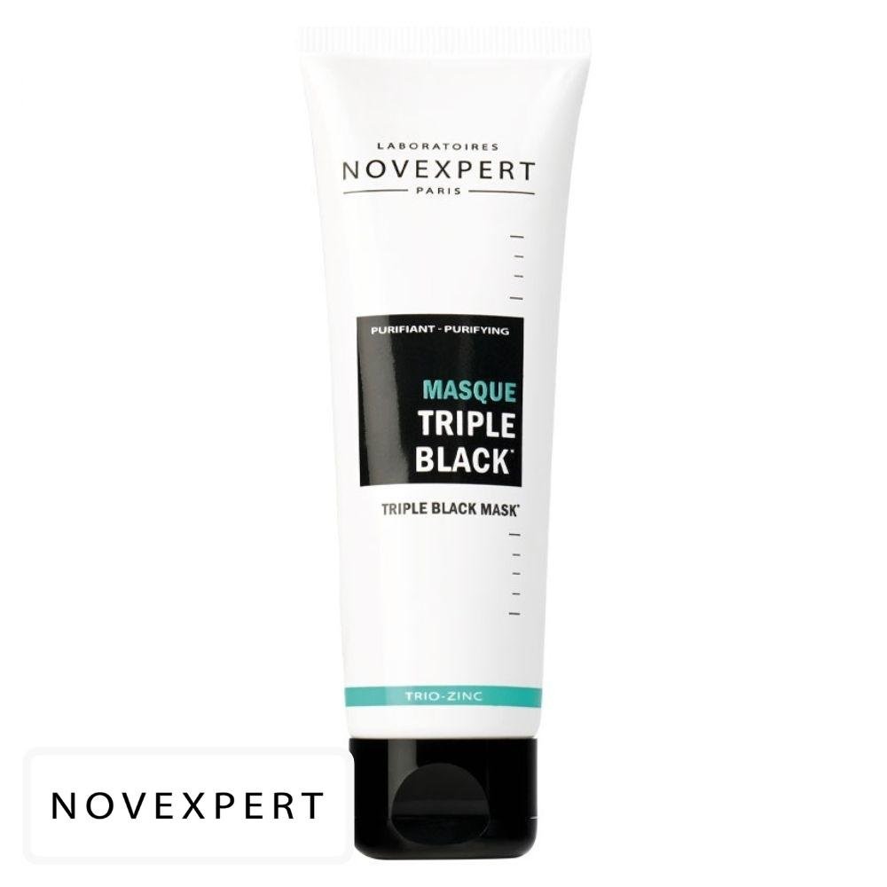 novexpert – (zn) trio zinc masque triple black – 70g