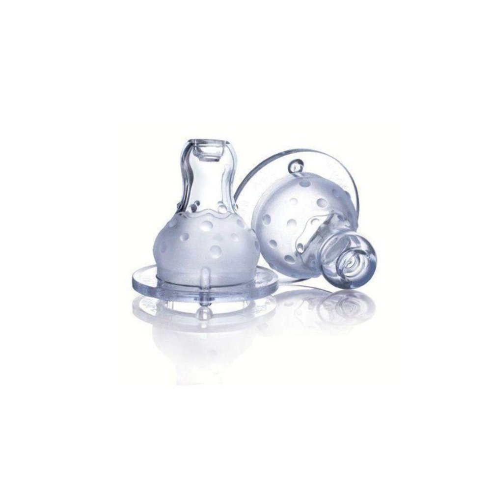 nuby – 2 tetines standard 0 12m id0024