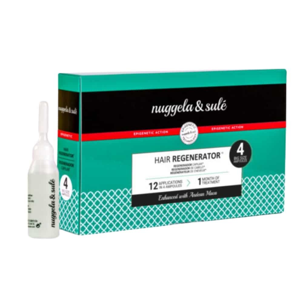 nuggela et sule – ampoules regenerantes de cheveux – 4u
