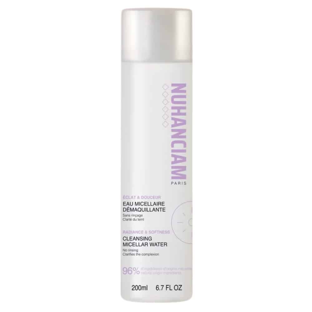 nuhanciam – eclat et douceur eau micellaire demaquillante – 200ml