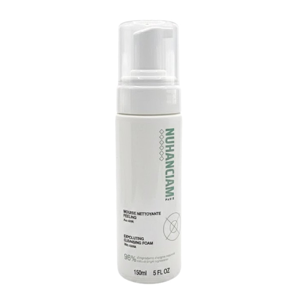 nuhanciam – mousse nettoyant peeling – 150ml