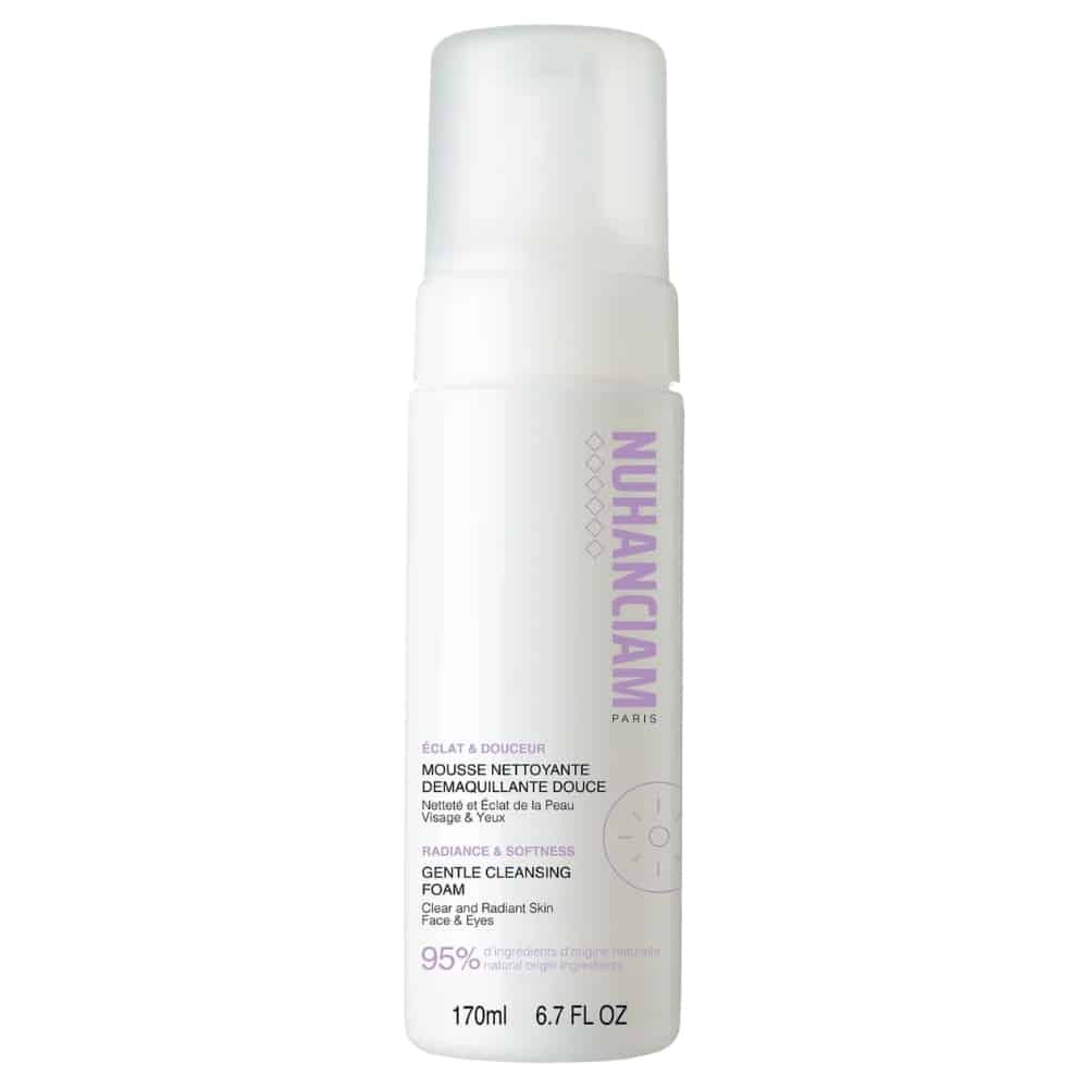 nuhanciam – mousse nettoyante douce nettete et eclat – 170ml