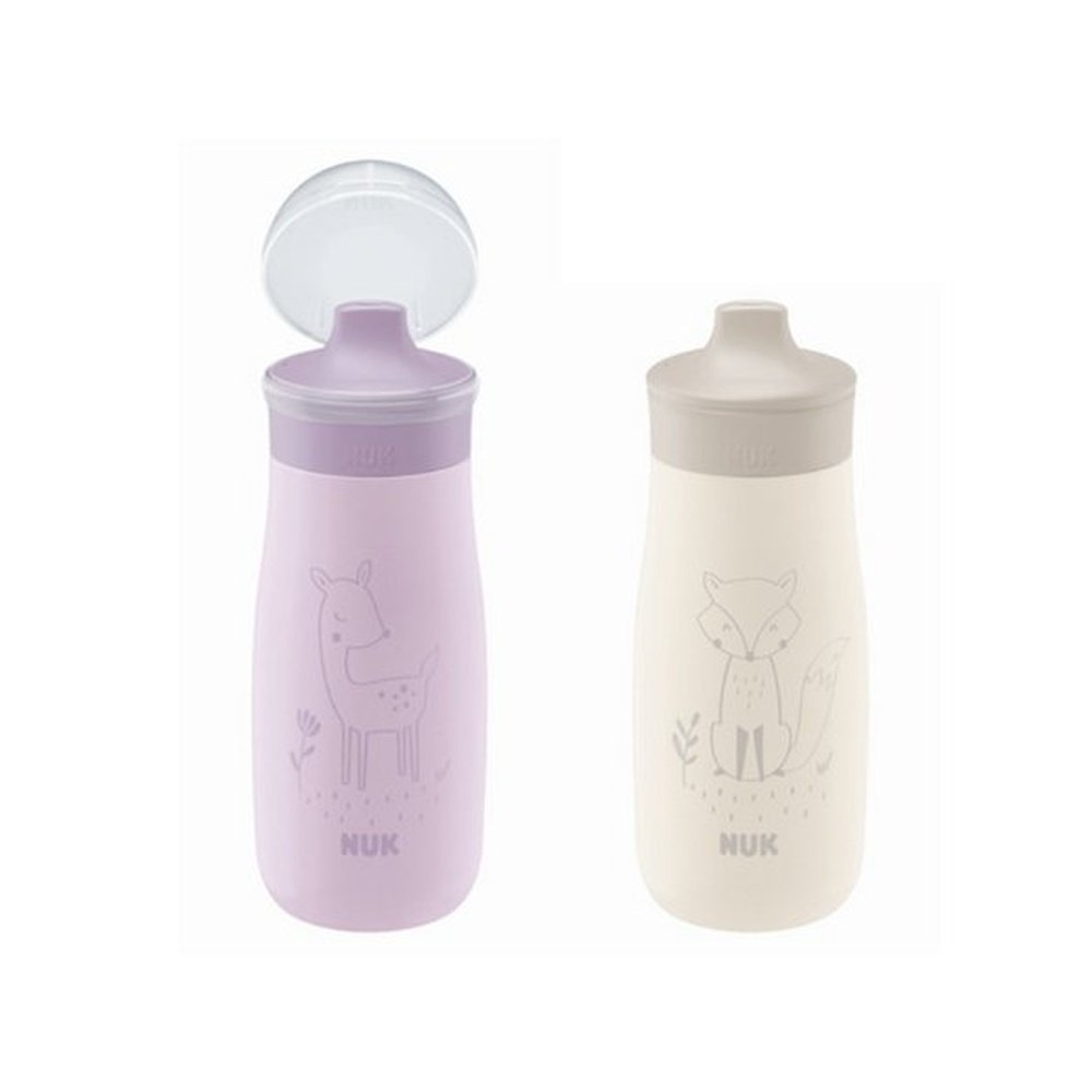 nuk – tasse mini me sip en acier inoxydable 9m+ – 300ml