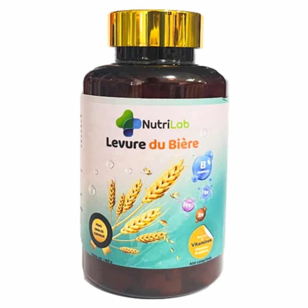 nutrilab – levure de biere – 200 comprimes