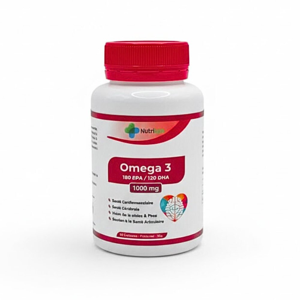 nutrilab – omega 3 – 60 gelules