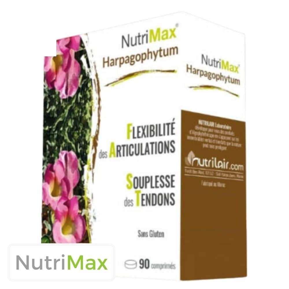 nutrilair – nutrimax harpagophytum – 90 comprimes