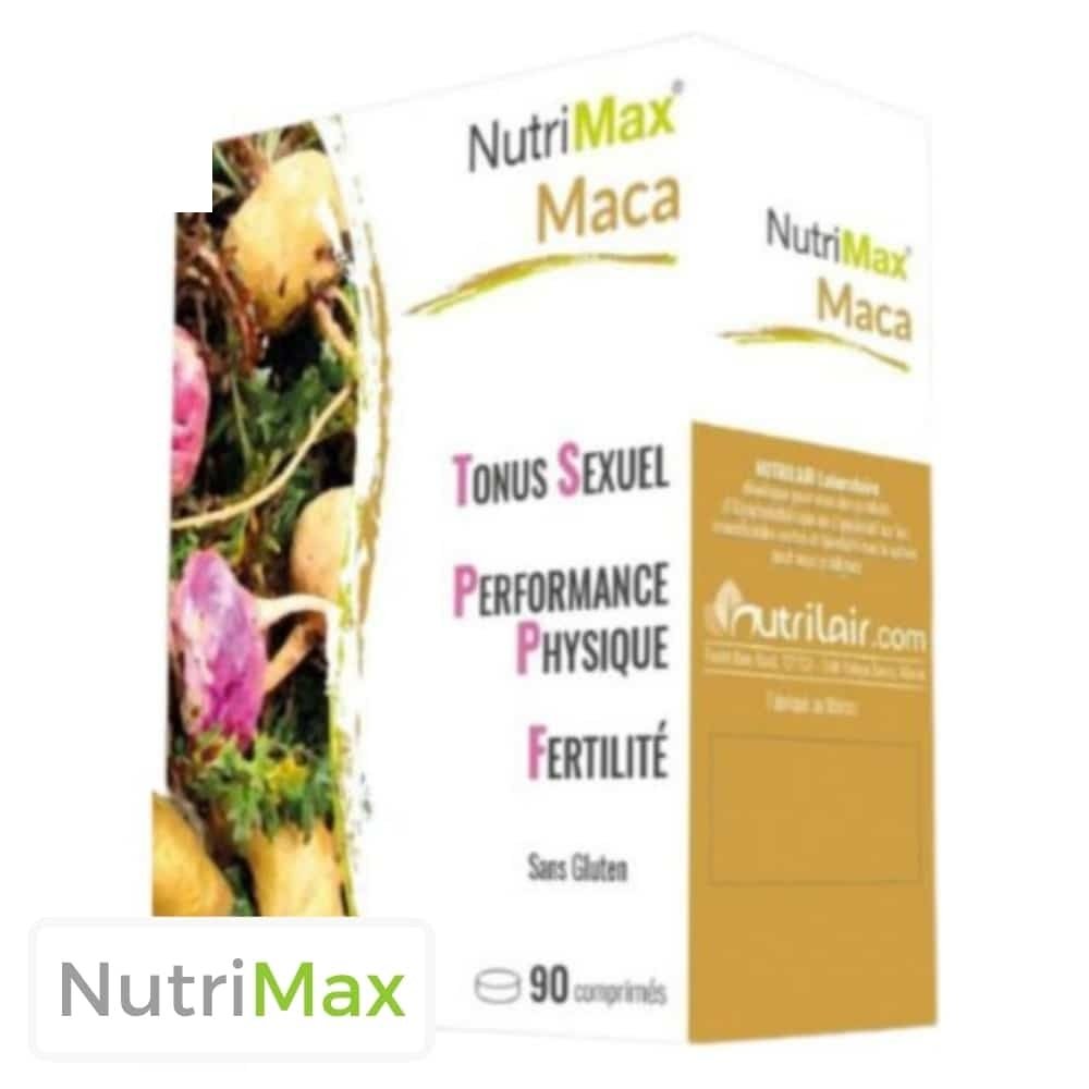 nutrilair – nutrimax maca – 90 comprimes