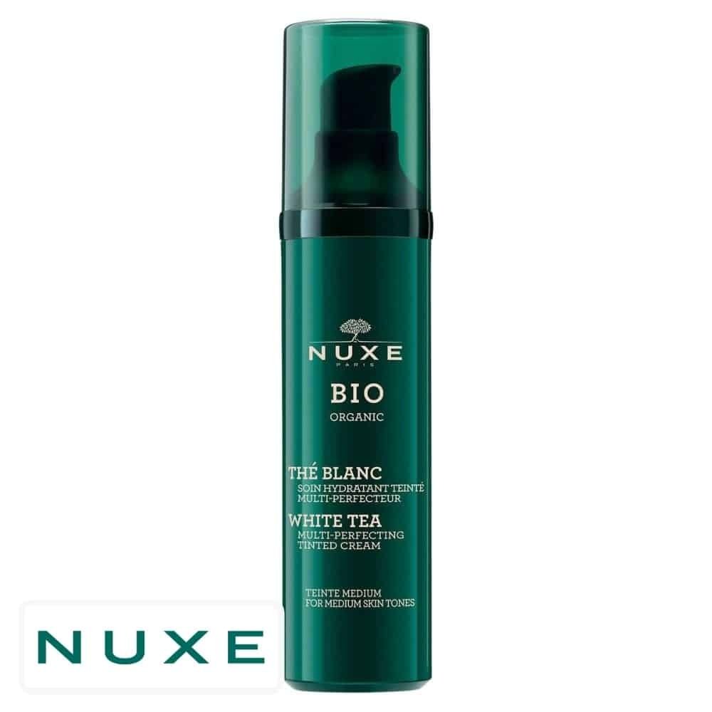 nuxe – bio soin hydratant multi perfecteur teinte medium the blanc – 50ml