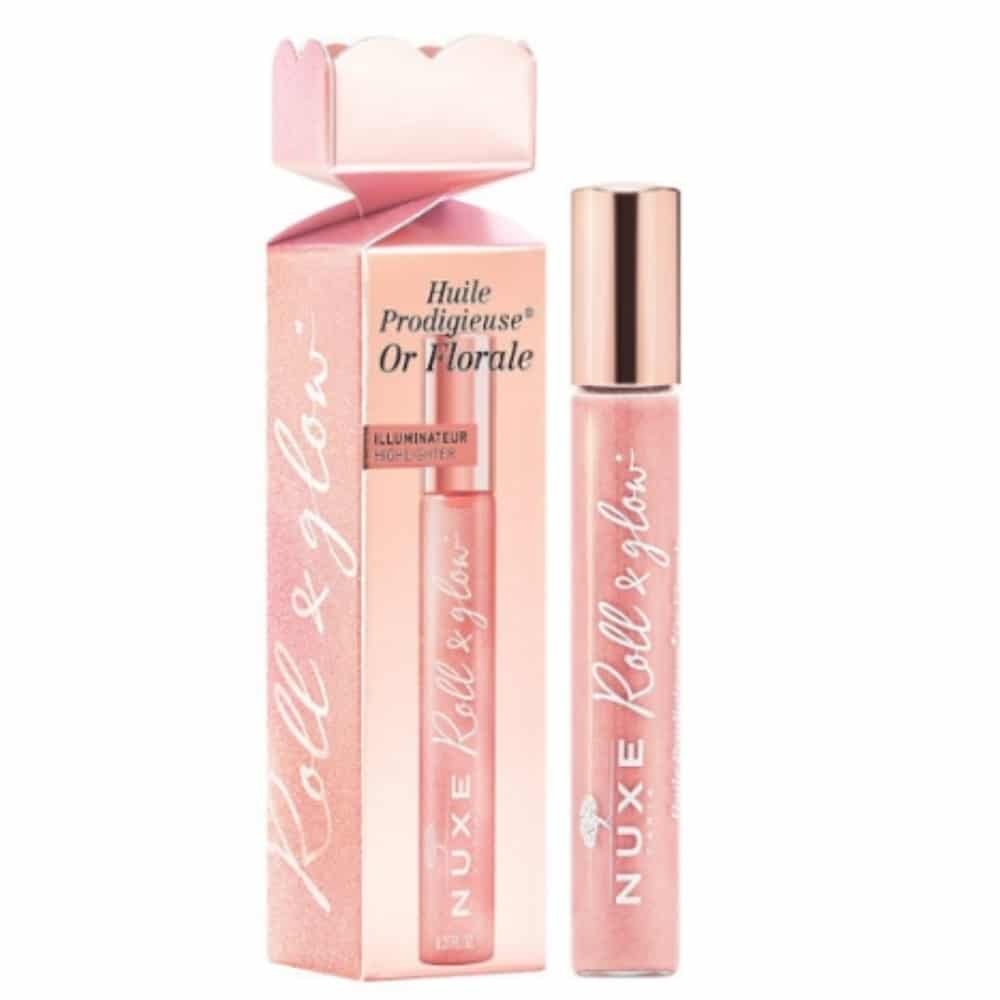 nuxe – huile prodigieuse or florale roll et glow – 8ml