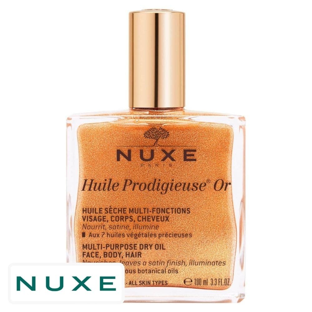 nuxe – huile prodigieuse or huile seche multi fonctions – 100ml
