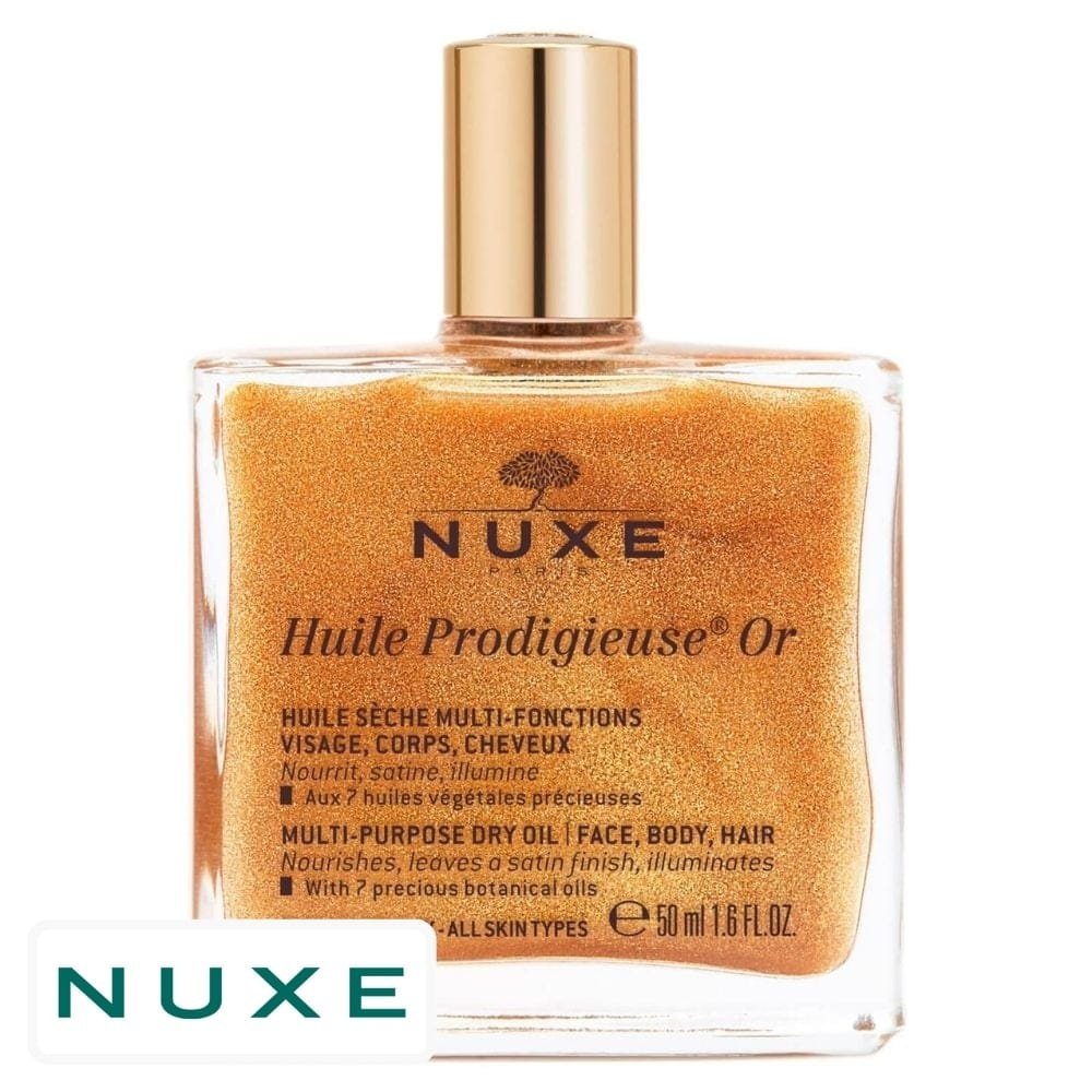 nuxe – huile prodigieuse or huile seche multi fonctions – 50ml