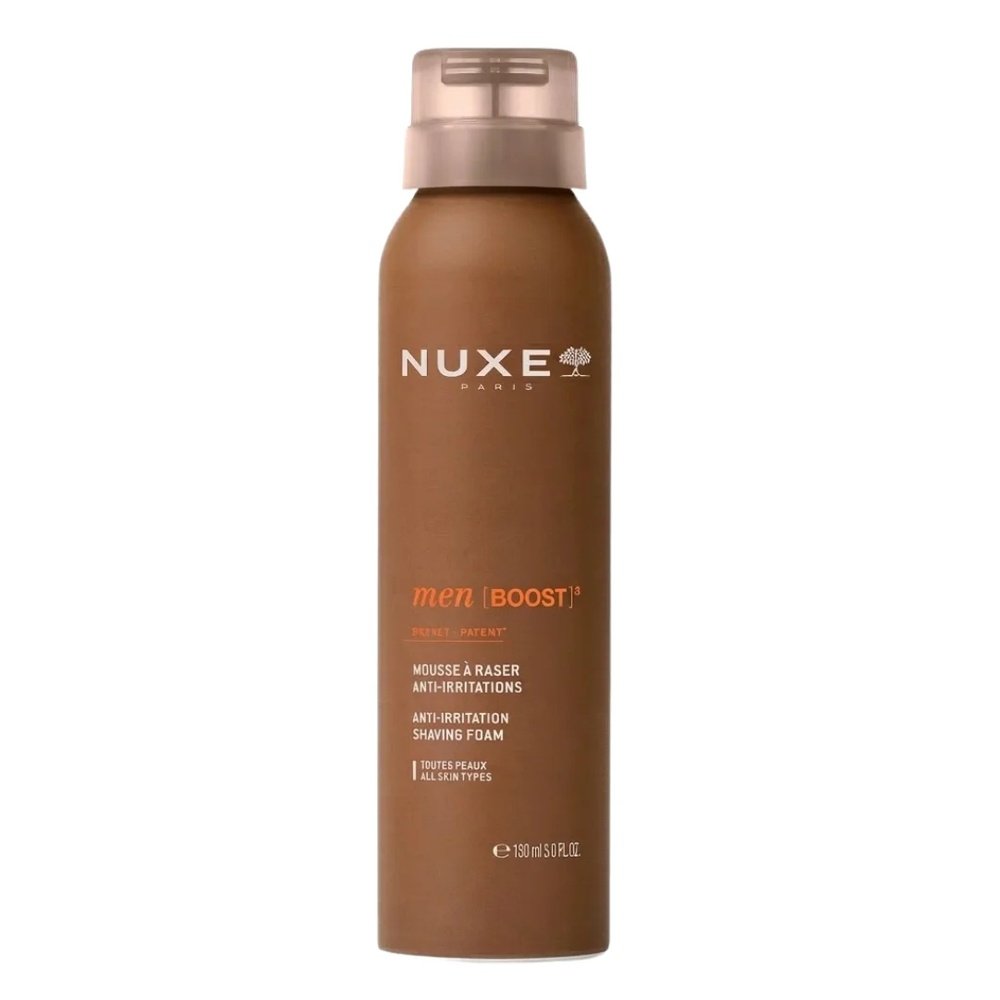 nuxe – men boost mousse a raser anti irritations – 150ml