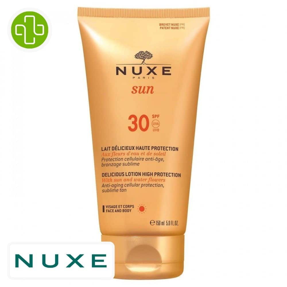 nuxe – sun lait delicieux spf30 – 150ml