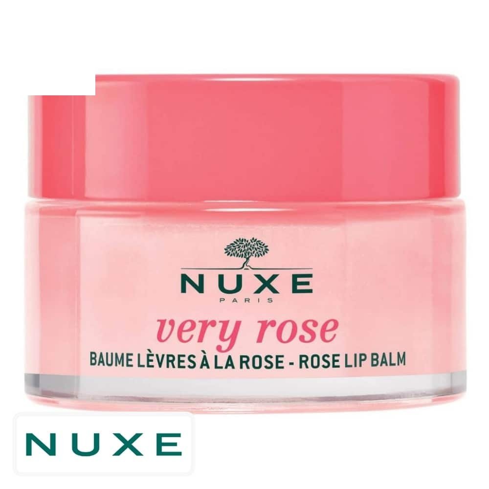 nuxe – very rose baume levres a la rose – 15g