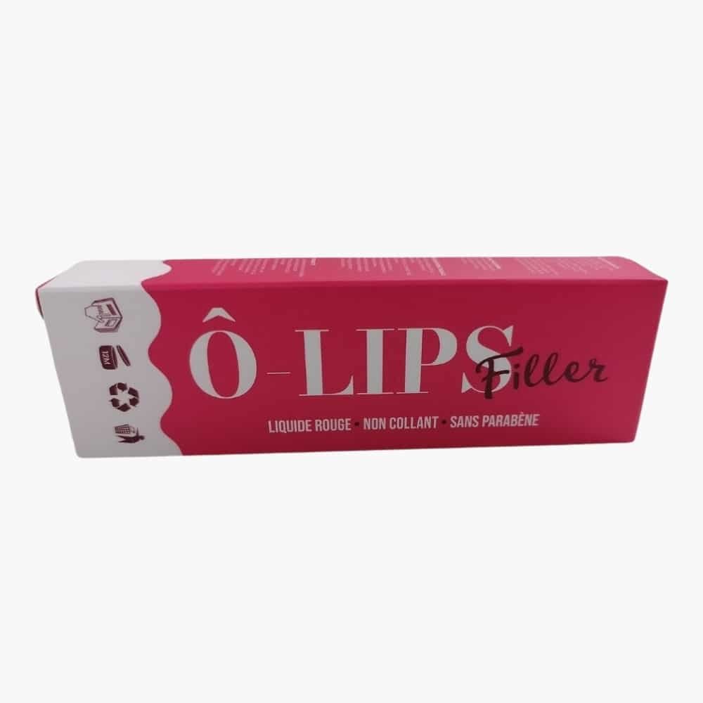 o lips – filler liquide rouge non collant – 7ml