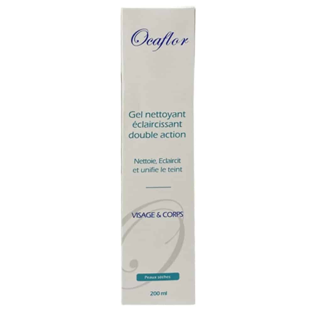 ocaflor – gel nettoyant eclaircissant double action – 200ml