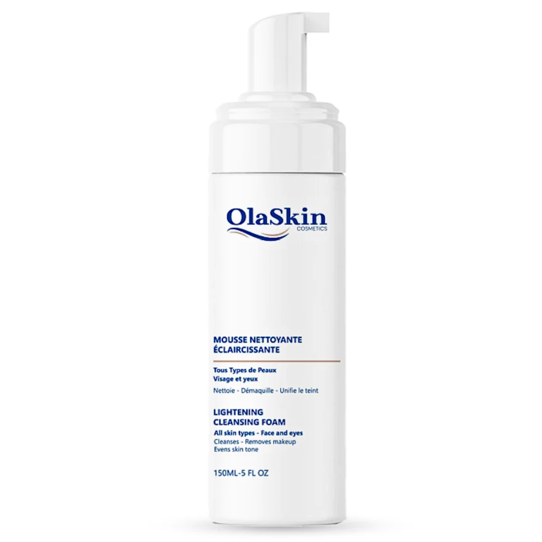 olaskin – mousse nettoyant eclaircissante – 150ml
