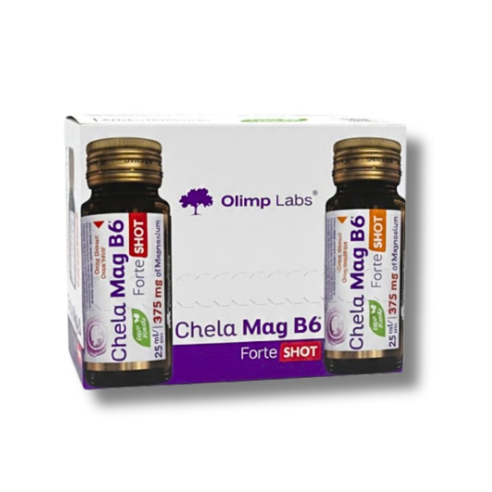 olimp labs – chela mag b6 forte shot orange – 9x25ml