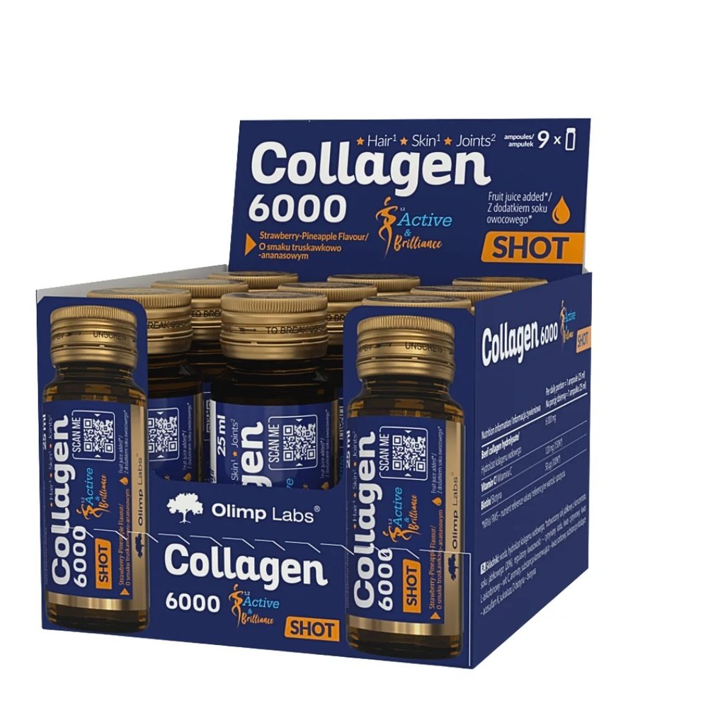 olimp labs – collagen 6000 hair skin joints – 9 ampoules