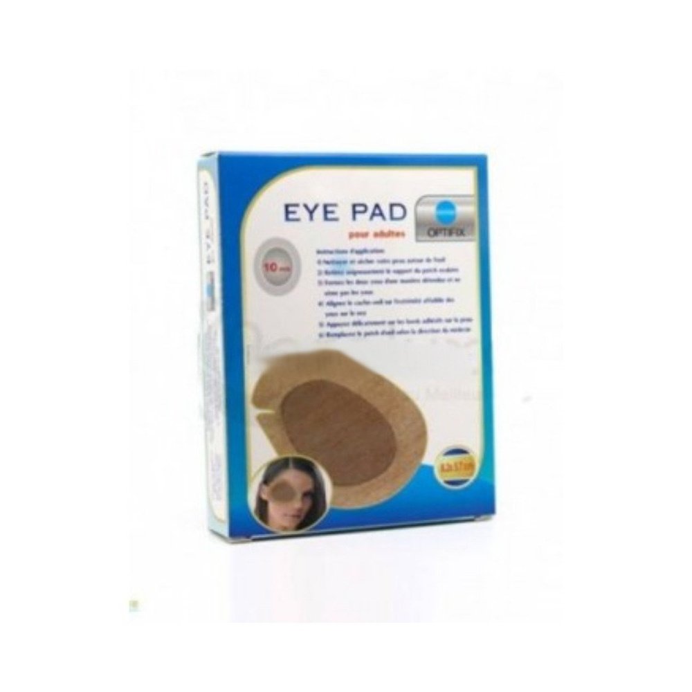 optifix – eye pad for adulte 8.2×5.7 10 pieces