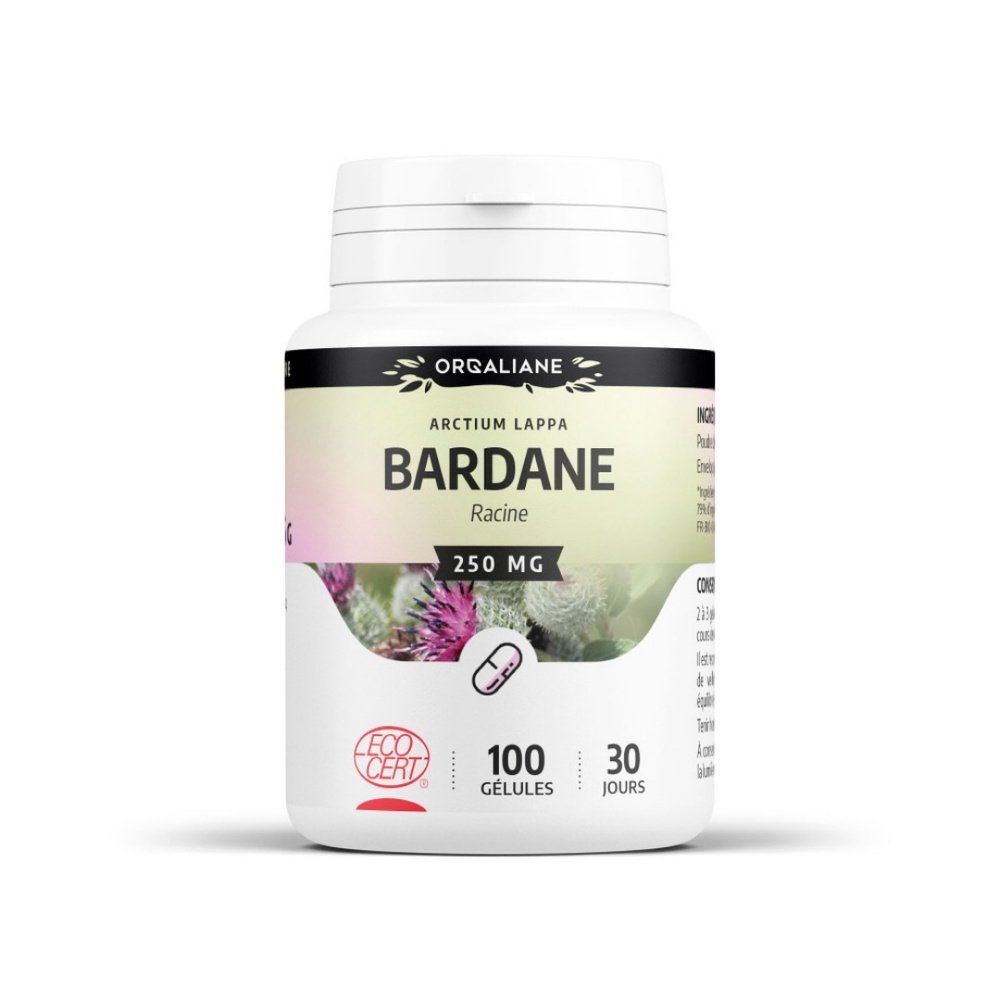 orgaliane – bardane – 100 gelules