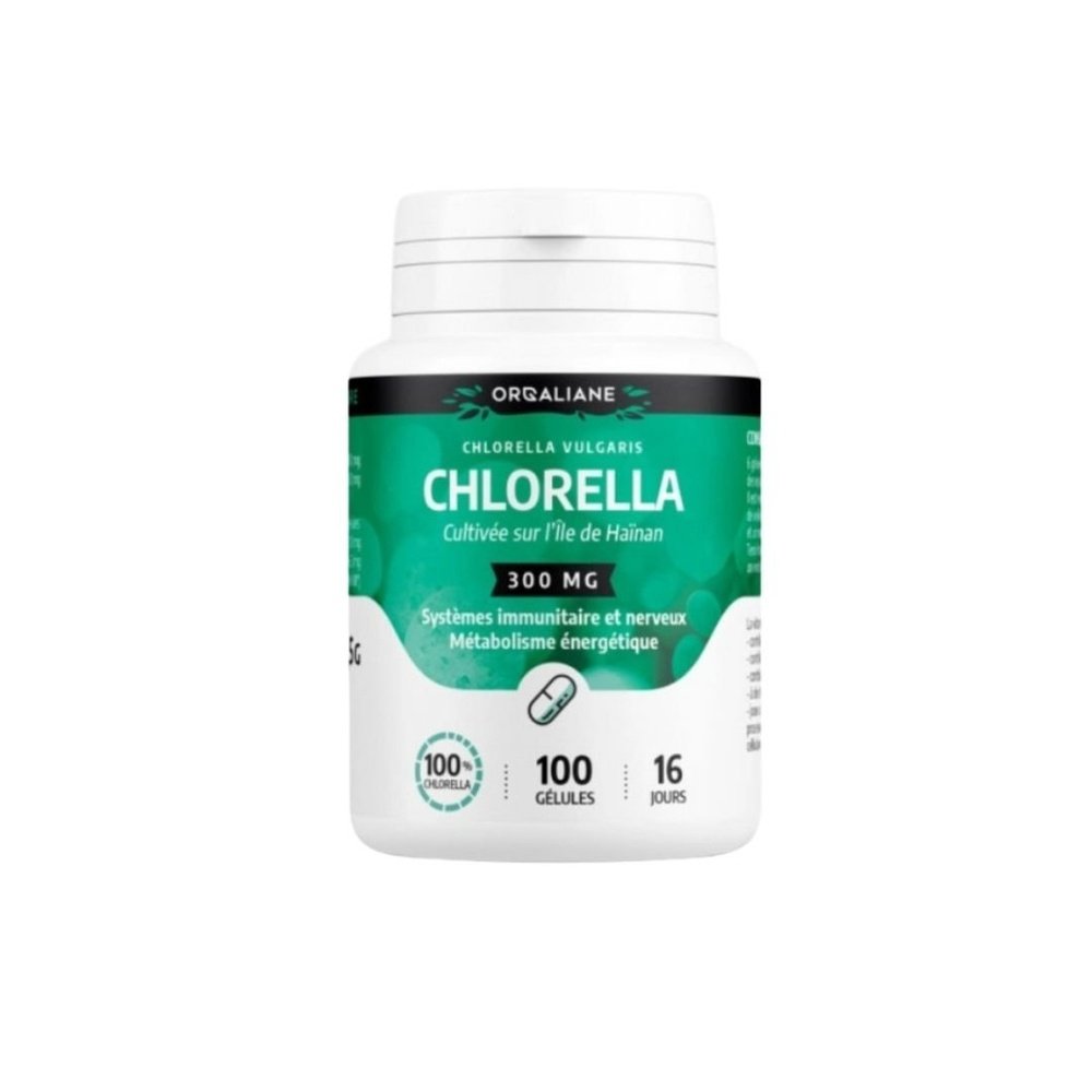 orgaliane – chlorella – 100 gelules