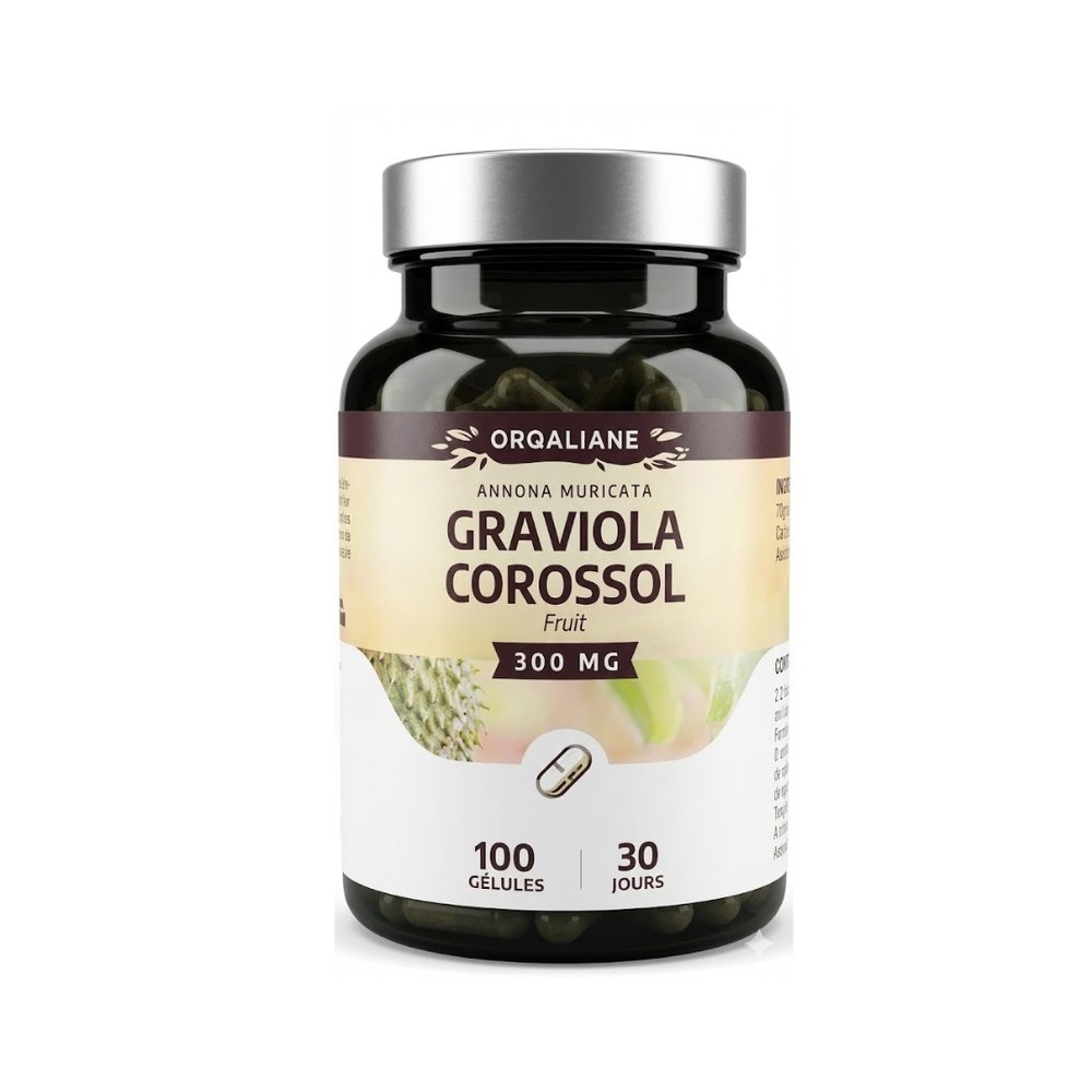 orgaliane – graviola corossol 300mg – 100 gelules