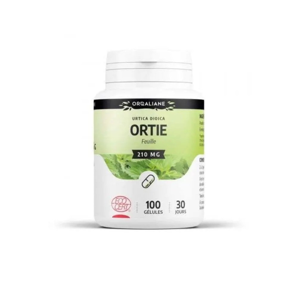 orgaliane – ortie feuille – 100 gelules