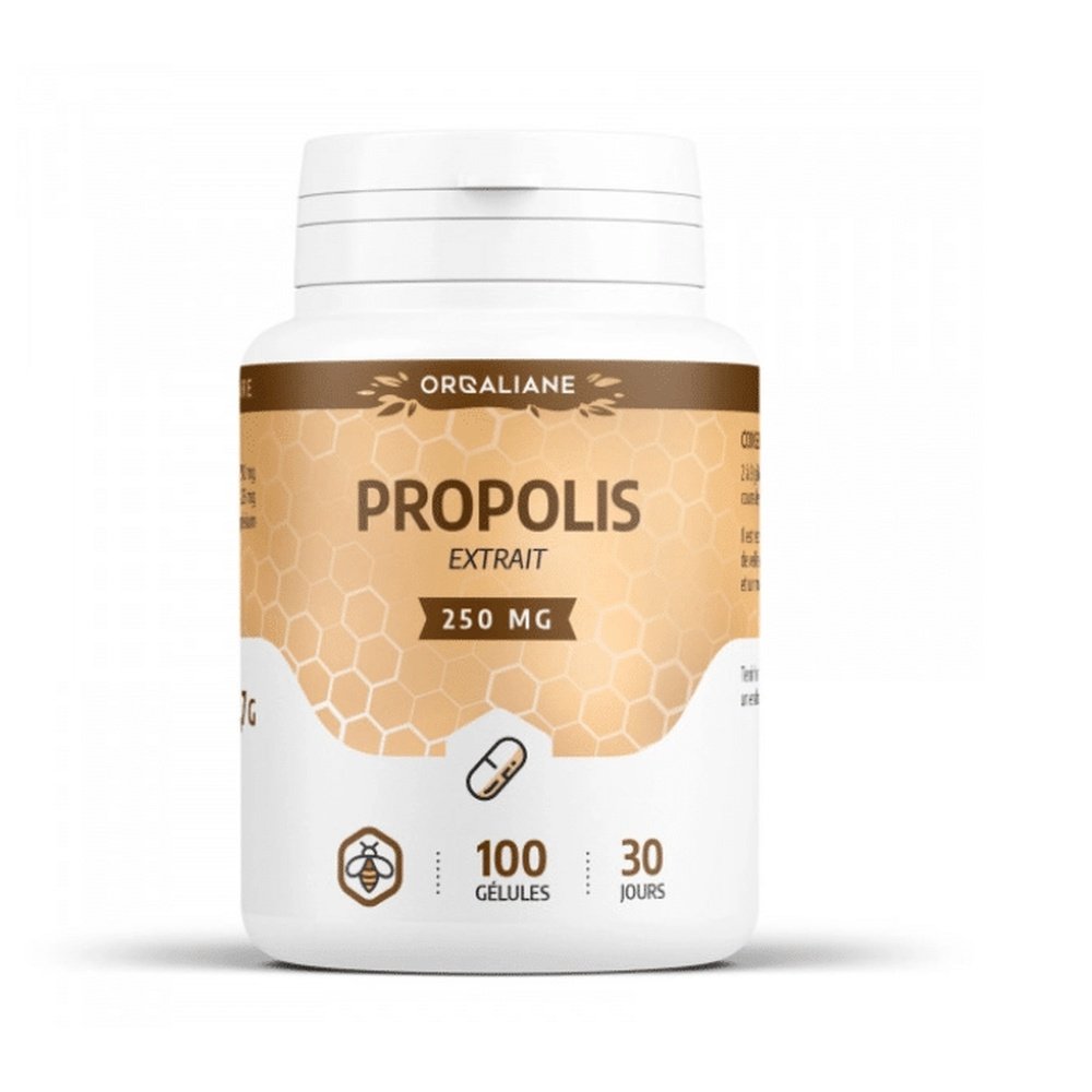 orgaliane – propolis 250mg – 100gelules