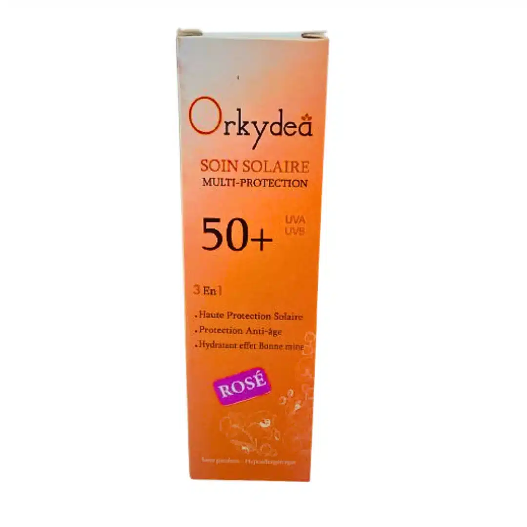 orkydea – ecran solaire bonne mine rose spf50+ – 50ml