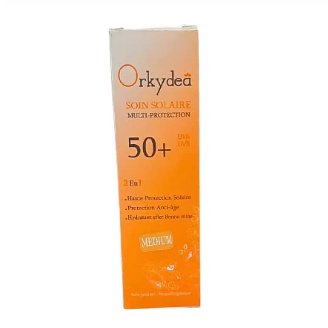 orkydea – ecran solaire teinte medium spf50+