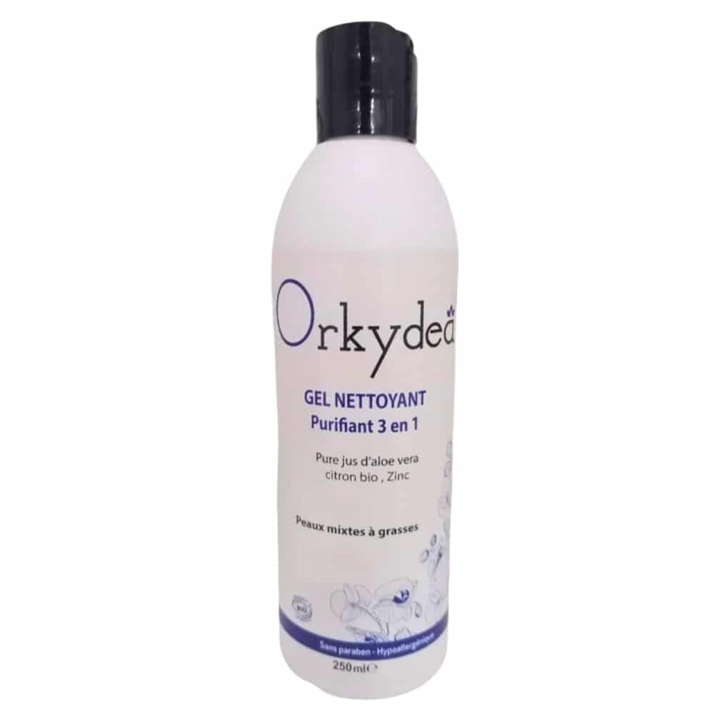 orkydea – gel nettoyant purifiant 3en1 – 400ml