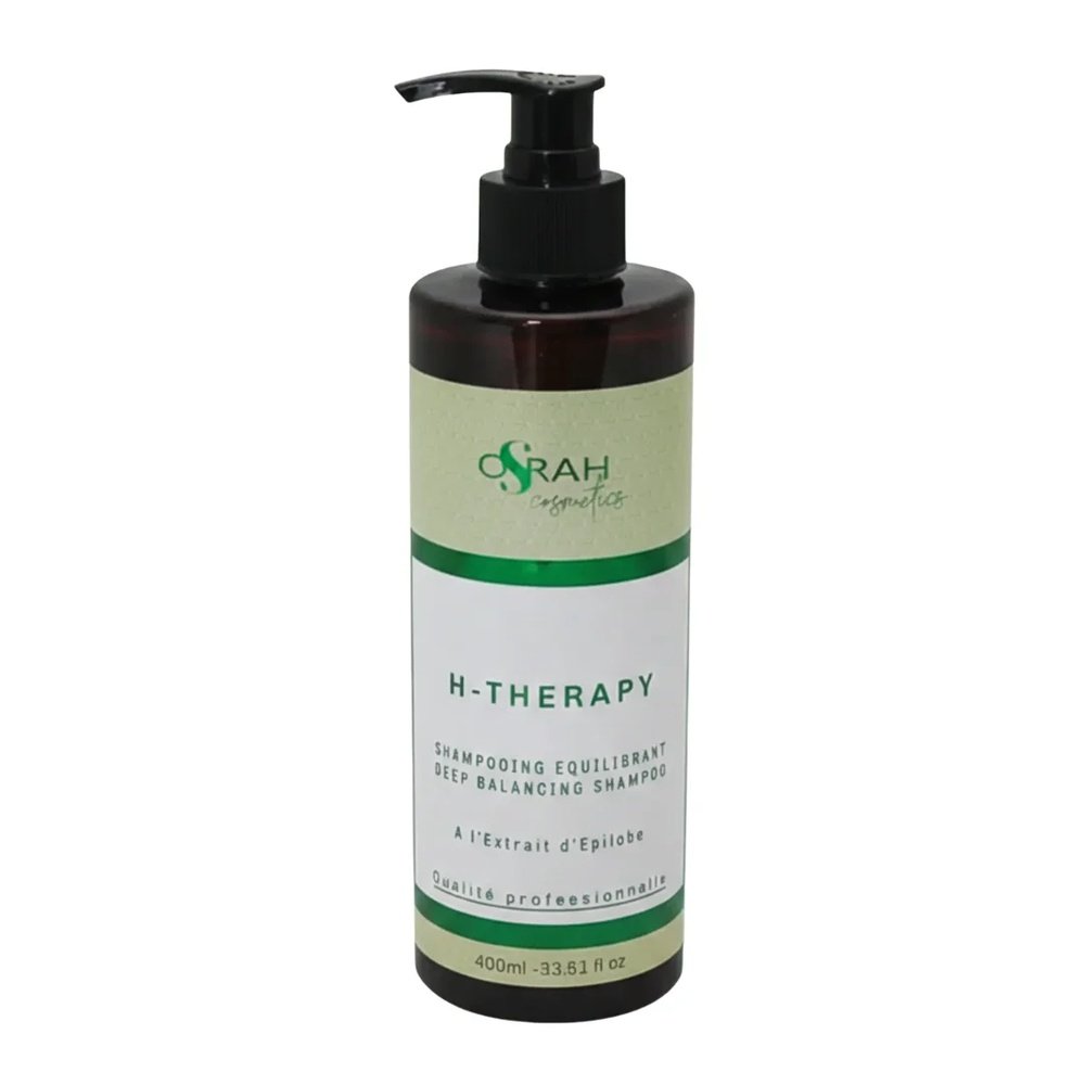 osrah cosmetics – h therapy shampoing equilibrant – 400ml