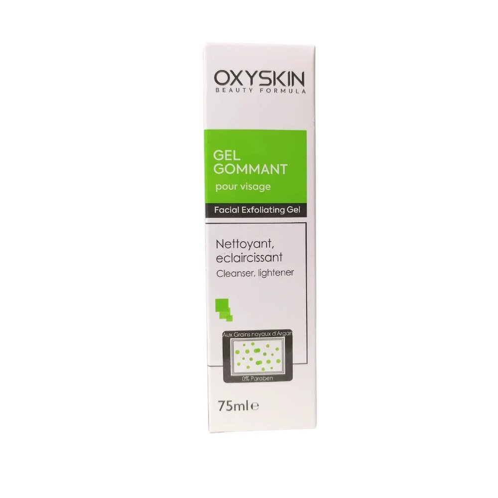 oxyskin – gel gommant eclaircissant – 75ml