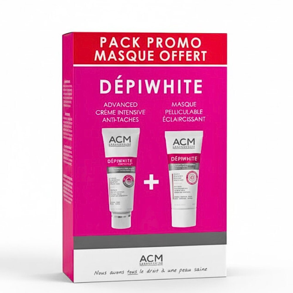 🎁 pack 🎁 – acm – depiwhite pack promo advanced creme+masque