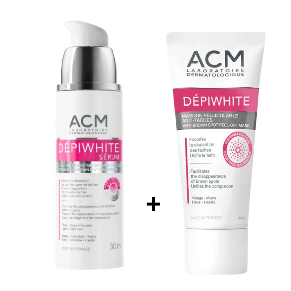 🎁 pack 🎁 – acm – depiwhite serum concentre 30ml+masque pelliculable duo pack