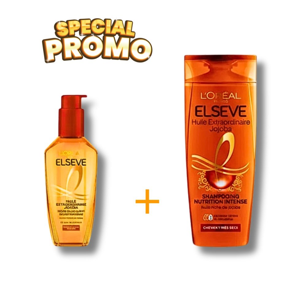 🎁 pack 🎁 – elseve – cappilaire huile extraord oil+shampo extraord 200ml pack