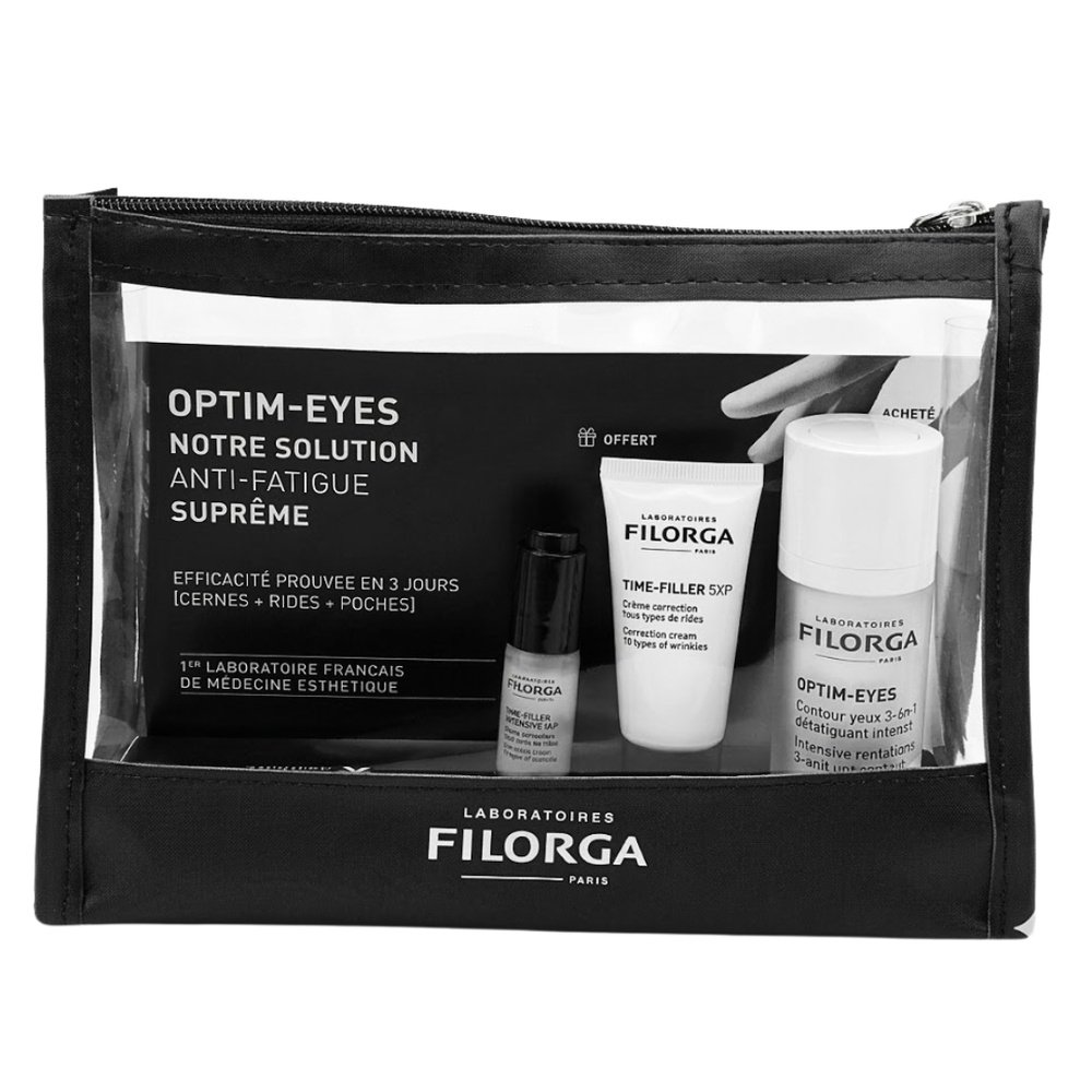 🎁 pack 🎁 – filorga – optim eye 5xp+serum 5xp+creme correction 5xp coffret pack