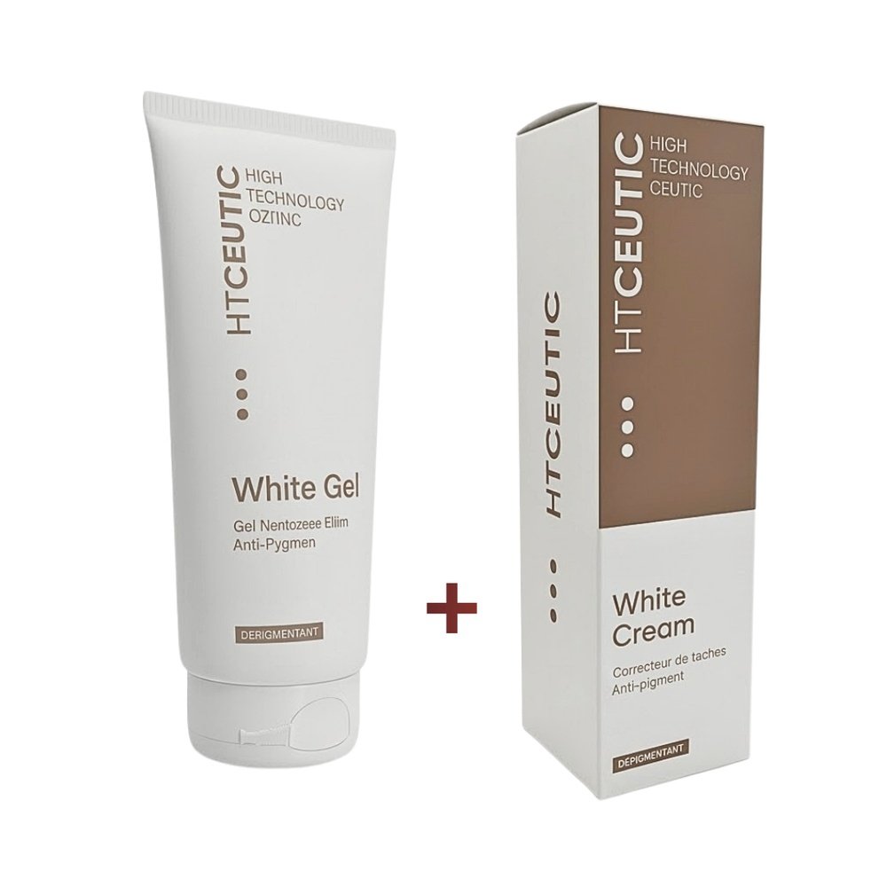 🎁 pack 🎁 – ht ceutic – anti tache white cream 50ml+white gel 200ml duo pack